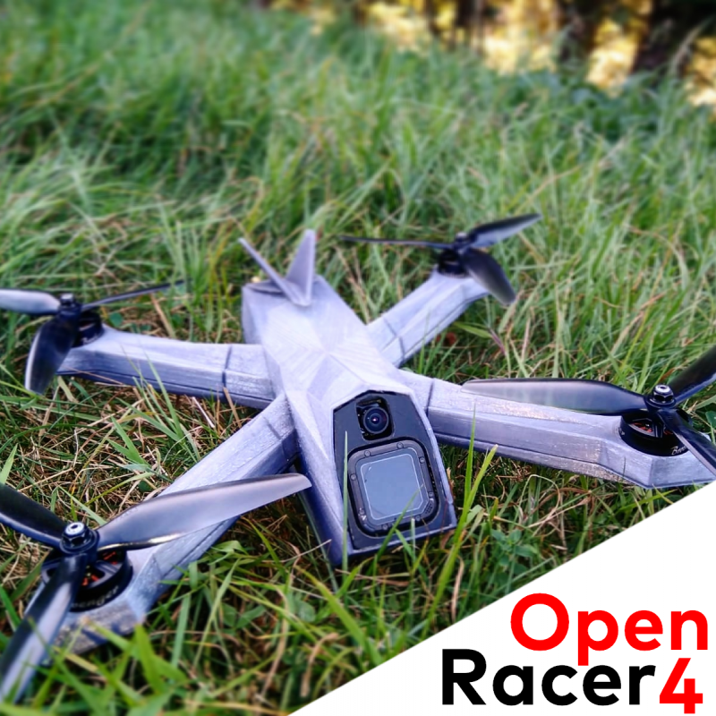 Open Racer4 3D Printable DRL Racer4