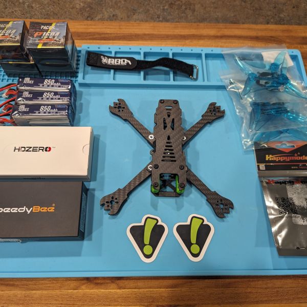 Grinderino HDZero Freestyle V2 VTX First Build